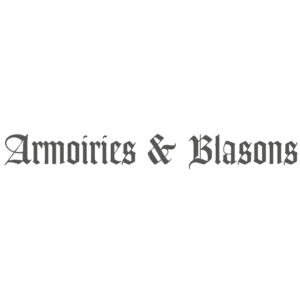 Logo armoiries et blasons en noir