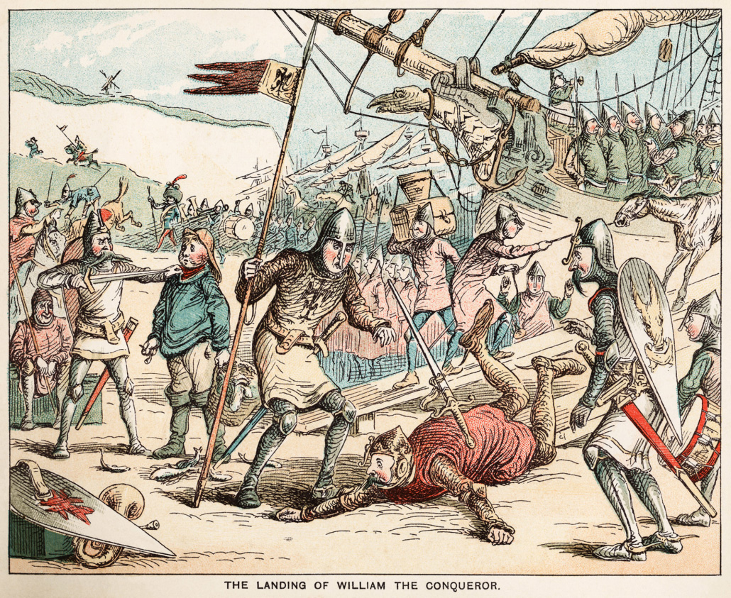 Arrival of William the Conqueror Arrival of William the Conqueror